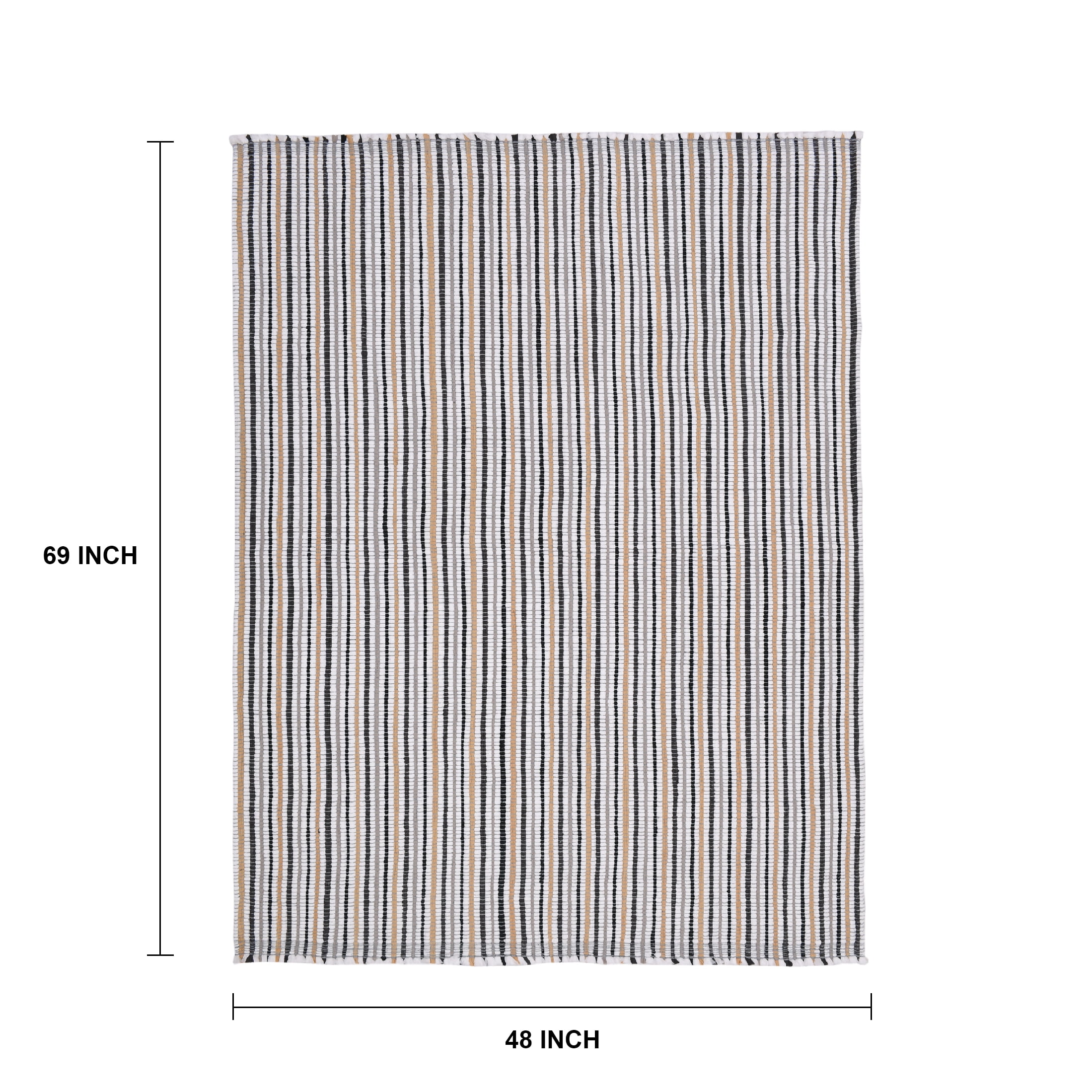 Mainstays Multi-Rag Area Rug, 2' x 3.33'