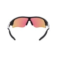 thumbnail image 2 of Oakley Men's Mirrored Radarlock OO9206-25 Black Wrap Sunglasses, 2 of 2