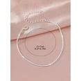 thumbnail image 3 of VOLALO Summer Rope Chain Anklets, Elegant Glitter Zinc Alloy Anklet for Women & s, Jewelry for Beach Party, Daily Clothing Decor, Trendy All-match & Exquisite Jewelry for Birthday Gift, 3 of 5