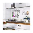 thumbnail image 4 of Modern Wall Coat Rack, Space-saving Design, Heavy Duty Hooks for Bathrooms Bedrooms Kitchens Hallways (15 Hooks), 4 of 5