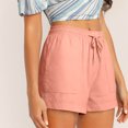 thumbnail image 4 of Ahdbta Women's Hiking Shorts Golf Athletic Outdoor Shorts Plus Size Elastic Waist Drawstring Casual Summer Beach Shorts with Pockets, 4 of 9