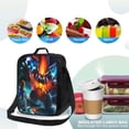 thumbnail image 4 of Cool Bowser Lunch Bags Portable Insulated Lunch Box Tote Bag Cooler Office Picnic, 4 of 9