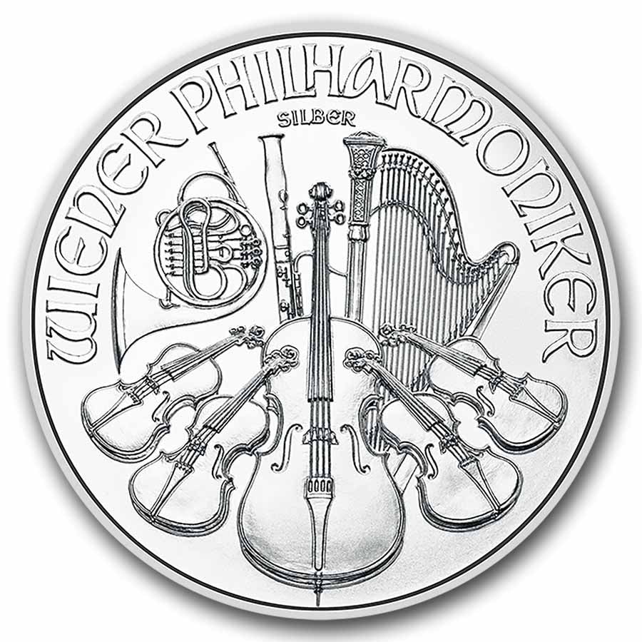 2026 Austria 1/25 oz Platinum Philharmonic BU