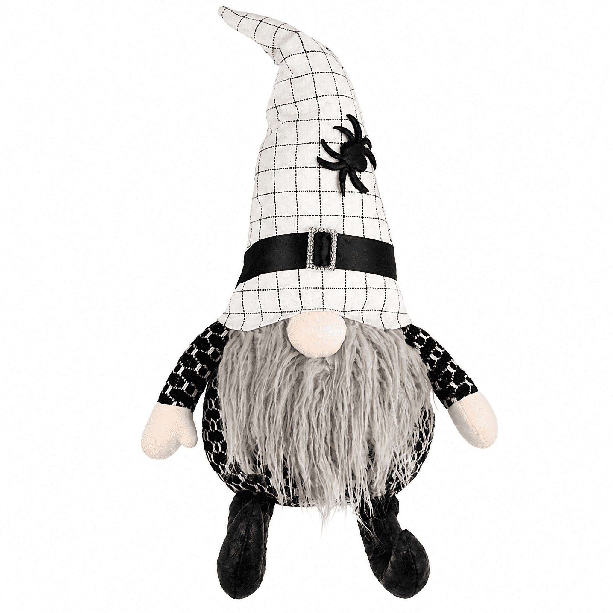 Halloween Fabric Gnome Decor Set of 2 Handcrafted 23.5 Inch Polyester for Living Room Entryway Office