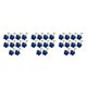thumbnail image 5 of Ramo de novia artificial de 10 piezas Naiovety decoración de rosas plástico azul, 5 of 6