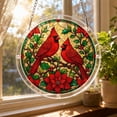 thumbnail image 4 of Acrylic Suncatcher Window Hanging 2D Cardinal Pattern Puzzle Decor 1 Piece For Home Wall Window Art Decoration, 4 of 4