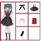 thumbnail image 4 of Disfraz de Cosplay para niña, juego de falda de cuero con peluca, zapatos, uniforme JK de Anime, Abyss, KAngel, Ame Chan, 4 of 4