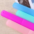 thumbnail image 5 of 4 Pcs Étui à Brosse à Dents Portable Boîte de Rangement pour Brosse à Dents de Voyage (Couleur Mixte), 5 of 5