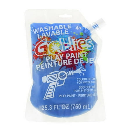 Goblies Blue Play Paint for Water Guns, 25.3 fluid ounces