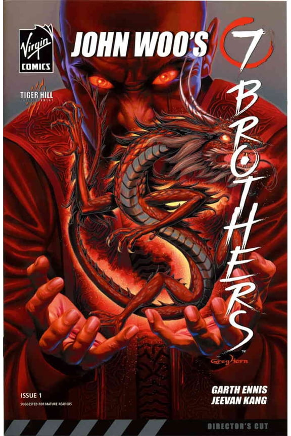 7 Brothers (John Woo's ) #1B VF ; Virgin Comic Book