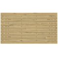 thumbnail image 3 of WyndenHall  Nina 65 inch Wide Contemporary Outdoor Dining Table in Light Teak - 35.4" D x 65" W x 30.5" H, 3 of 5