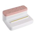 thumbnail image 2 of Organizador de maquillaje de doble capa, neceser para esmalte de uñas y mascarilla para mujer. Blanco, 2 of 9