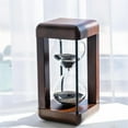 thumbnail image 3 of Reloj de Grande de Nogal Primera Calidad, Temporizadores de 60 Minutos, Reloj con Temporizador para Regalo, Decoración de Reloj de para Escritorio B, 3 of 8