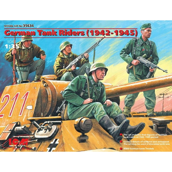 1/35 German Tank Riders 1942-45 (4)