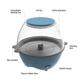 thumbnail image 4 of Mainstays 18-Cup Popcorn Machine, Electric Popcorn Maker Machine with Stirring Rod and 2-in-1 Serving Bowl Lid, 4 of 14