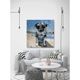 thumbnail image 4 of Parvez Taj Cool Pug Canvas Wall Art, 4 of 9