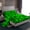 Green, variant on Feelyou Vintage Square Abstract Twin Sheet Sets, Pixel Grid Miners Bedding, 3 Pieces