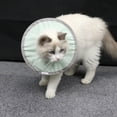 thumbnail image 4 of SPRING PARK Cone Recovery Nylon Collar Adjustablle Soft Elizabeth Circle Comfy E-Collar Dog Cones of Shame After Surgery Protective Waterproof, 4 of 7