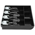 thumbnail image 3 of Greensen Cash Register Drawer Insert, Cash Register Insert Replacement,Cash Drawer Register Insert Tray Replacement Cashier Four Box with Metal Clip, 3 of 8