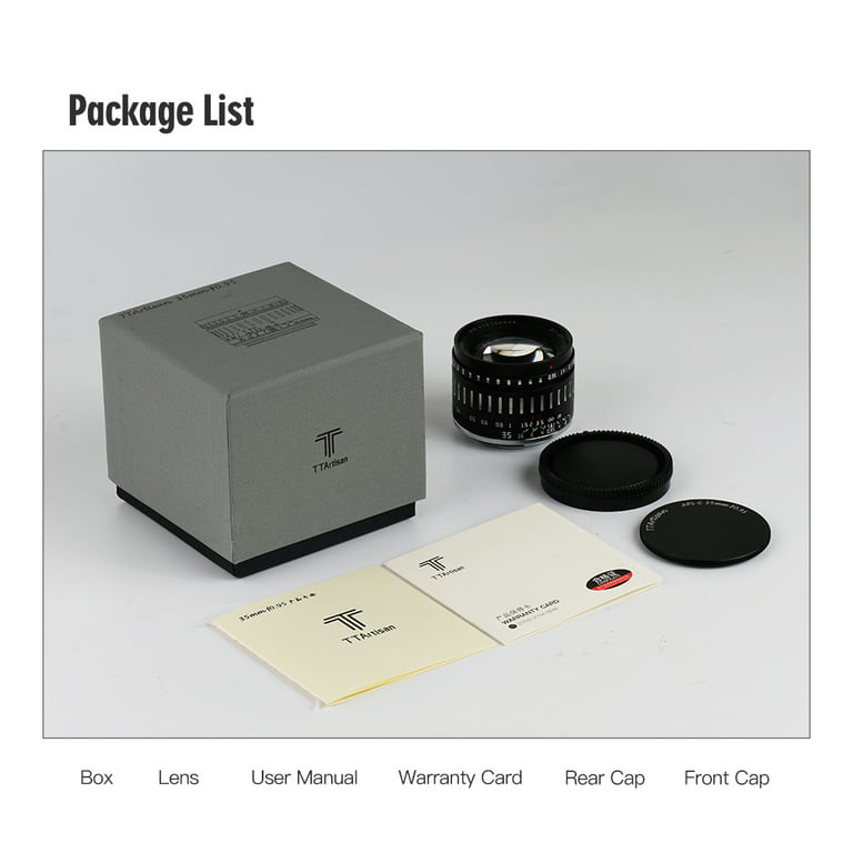 TTArtisan 35mm F0.95 APS-C Manual Fixed Camera Lens for Nikon Z