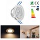 thumbnail image 4 of Yuarrent Foco de luz de techo LED regulable de 3 * 1W Foco empotrable Blanco cálido 220V Iluminación y accesorios Yuarrent HA024085-00, 4 of 6