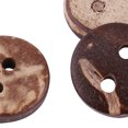 thumbnail image 6 of 400Pcs Natural Brown Coconut Shell 2 Holes Sewing Buttons Scrapbooking Decor Accessories 10mm, 6 of 6
