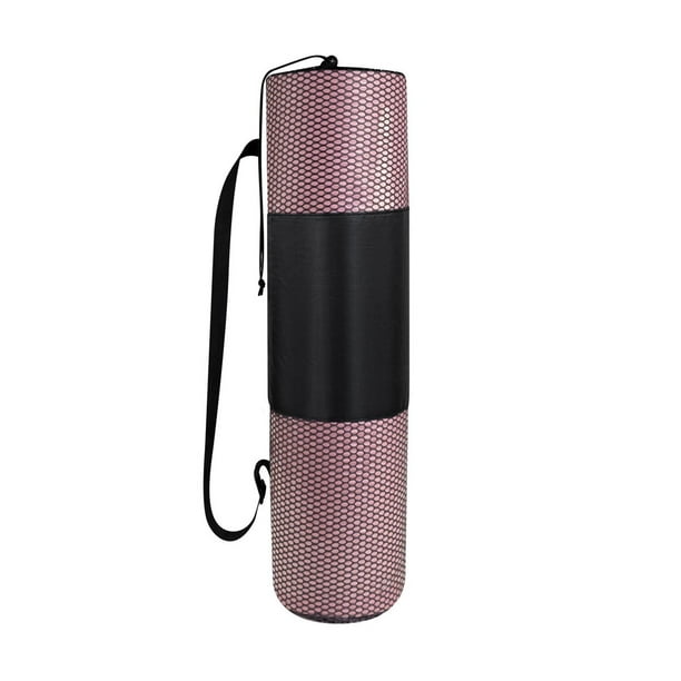Tapete de yoga NBR antideslizante y acolchonado - Serenity rosa 184 x 62 x 0.8
