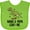 Apple Green, variant on Inktastic Nana and Papa Love Me Dinosaur Grandson Boys Baby Bib