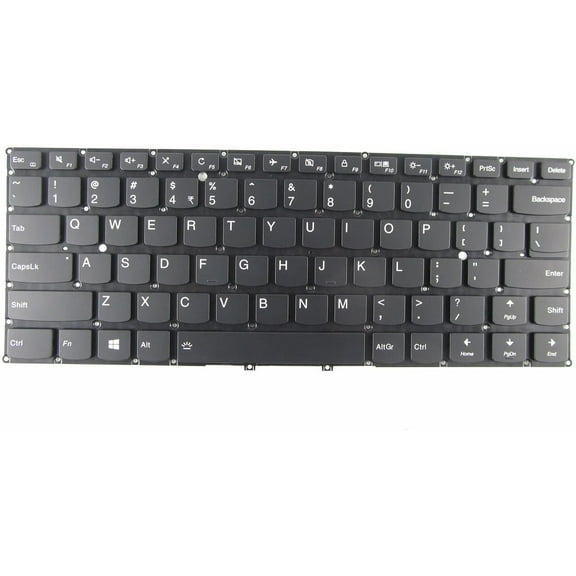 New US Black Backlit English Laptop Keyboard (Without Frame) Replacement for Lenovo Yoga 5 Pro Yoga 910-13IKB P/N:LCM16A1 SN20L24329 PK131221A09 Light Backlight