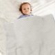thumbnail image 3 of 1 Uds. Manta para bebé, forro polar, portátil, de punto, para cochecito, envoltura para siesta, más algodón, saco de dormir grueso, suave y cálido para recién nacido Zhivalor 221954-3, 3 of 8
