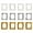 Multicolor, variant on DESIGNICE 12Pcs Vintage Picture Frames,Literary Feel Picture Frames,Style Match Photo Frame,3.15"X3.94"