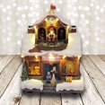 thumbnail image 3 of Santa's Workshop Christmas Decoration - Brown. Christmas Village F07M3-28A, 3 of 6