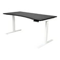 thumbnail image 2 of Tripp Lite Sit Stand Adjustable Electric Desk Base for Standing Desk White - Table base - electric height adjustment - white base, 2 of 12