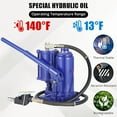 thumbnail image 4 of 5/12/20/22/32 T Air Hydraulic Bottle Jack,Pneumatic Bottle Jack with Manual Hand Pump, Heavy Duty Pneumatic Bottle Jack for Industrial Engineering Car Truck RV Auto Repair, 4 of 6