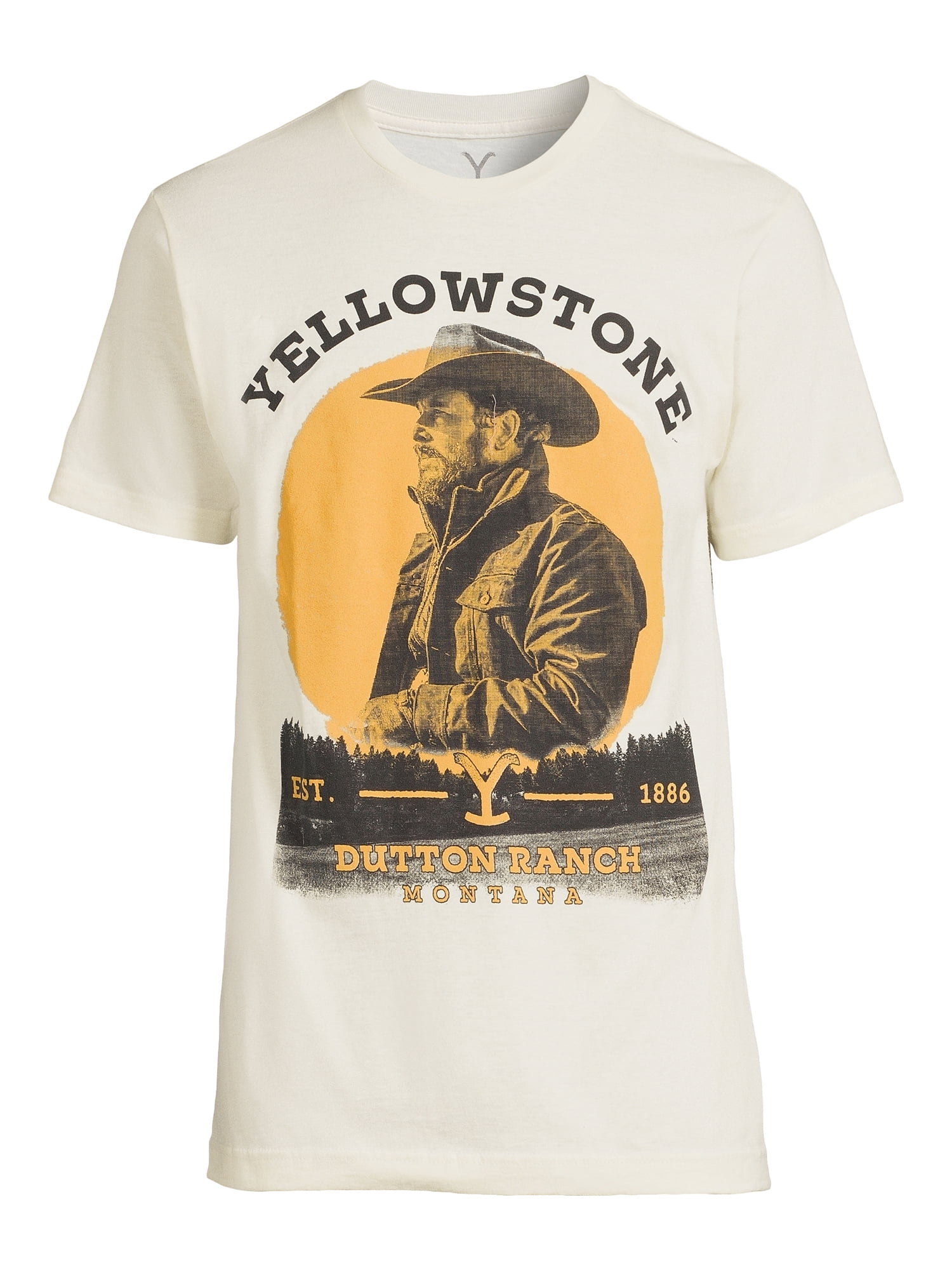Yellowstone Men's and Big Men's Rip Wheeler Graphic Tee Shirt, Sizes S-3XL