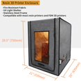 thumbnail image 3 of Carcasa para impresora 3D Makacces con tapete calefactor y control de temperatura, 3 of 6