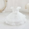 thumbnail image 4 of New Children's Evening Dress Puff Skirt Girls Dress Princess Dress Children Evening Dress 7M-3Y Active Dresses Girls Dresses Summer 2024, 4 of 5