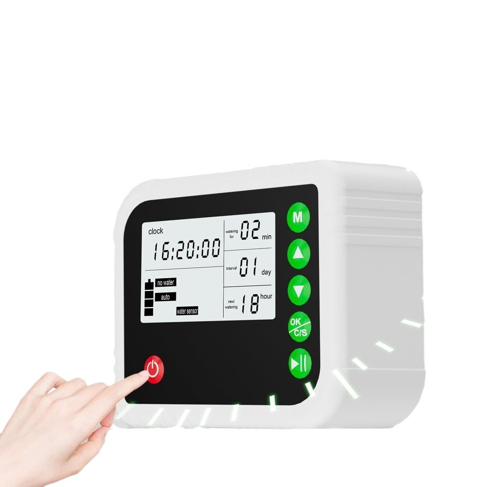 Automatic Indoor Plant Watering System Drip Irrigation Kit with Adjustable Timers for Personalized Care of Up to 15 Pots