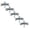Blue-5Pcs, variant on 5Pcs Realistic Artificial Dragonfly Fishing Lure, Durable Bait with Hook for Bass Trout, Double Skirted Wings Fly Bait for Freshwater, Ponds, Coastal Angling 2.95 Inch Red