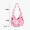 thumbnail image 3 of Zznnkj Quilted Tote Bag for Women, Lightweight Puffy Padding Hobo Bag with Compartment, Large Puffer Shoulder Bag Handbag for Travel, Work, Gym, 3 of 5