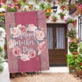 thumbnail image 4 of Happy Mother''s Day Garden Flag Pink Flowers Love Yard Outdoor Flag Banner Mothers Day Decorations Gift 28 X 40 Inch Double Side, 4 of 5