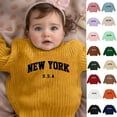 thumbnail image 3 of Kids Sweaters Kids Clothes Hand Embroidered Pure Knit Sweater for Girls Delicate Floral Embroidery Design Soft And Comfortable Baby Toddler Kids Top, 3 of 3