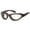 Dark Tortoise/Pink to Rose Copper Lens, variant on Viento Wind-Blocking Padded Photochromic Sunglasses for Outdoors, UV400, Pink to Rose Lenses, Glossy Black, Small & Medium