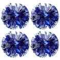 thumbnail image 1 of 4pcs portátil porristas de la mano flores porristas Pom Pom Poms para eventos deportivos, 1 of 4