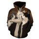 thumbnail image 2 of Sudadera con capucha con diseño de gato en 3D para hombre y mujer, sudadera con capucha para niño y niña, sudadera con capucha de animales, ropa de calle, jerséis para hombre, 2 of 5