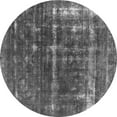 thumbnail image 1 of Ahgly Company Indoor Round Oriental Gray Industrial Area Rugs, 8' Round, 1 of 4