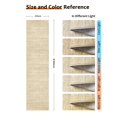 thumbnail image 2 of Alfombra Runner Art&Tuft, 61 x 243 cm, antideslizante, lavable, color marrón, 2 of 9