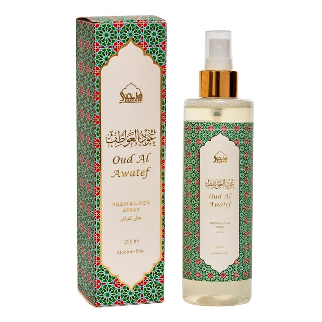 Spray de habitación Dukhni Oud Al Saher, 250 ml, sin alcohol