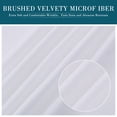 thumbnail image 3 of Unique Bargains All-around Elastic Microfiber Fitted Sheet only 15 Inch Deep mattress protector, 3 of 10
