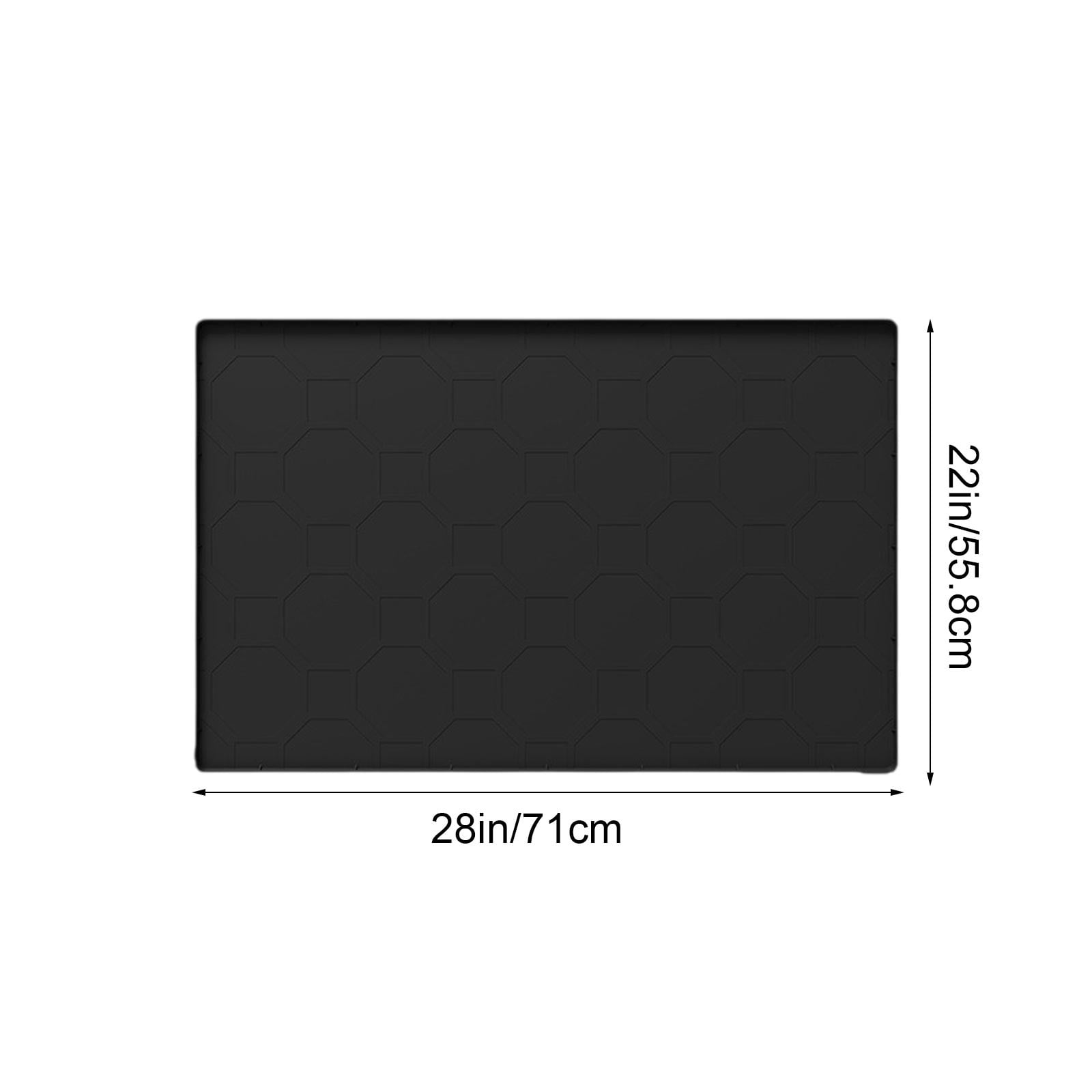 karymi Mat for Under Sink 27.59 X 22in for Bathroom Kitchen Cabinets Easiest to Clean Under Shelf Liner NonSlip EcoFriendly Drip Tray Room Decor